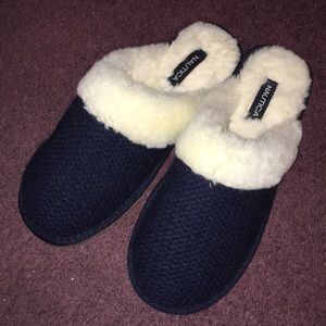 Nautica Fur Slippers